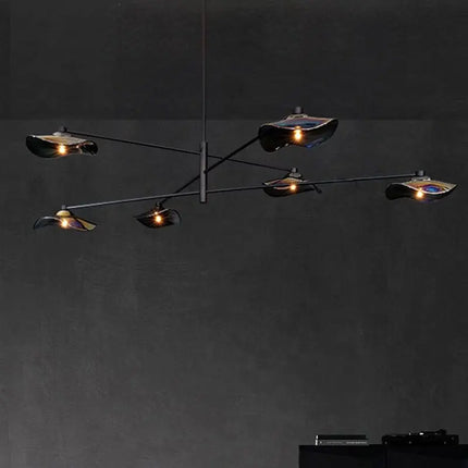 Lustre suspension en verre avec ampoule G4 et hauteur réglable — LZ4X9P