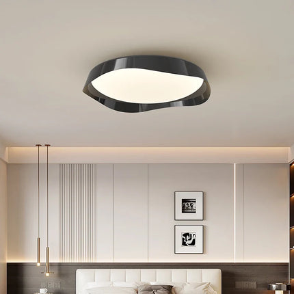 Plafonnier LED créatif haut de gamme style wabi-sabi rétro — LZ4X9B2