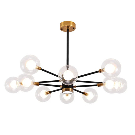 Suspension luminaire en verre bulles style nordique pour salon et chambre — LZ4X9T2