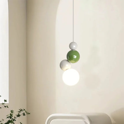 Lustre suspension ronde en métal pour chambre d’enfant — LZ4P9XQ