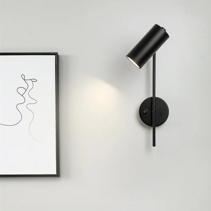 Applique murale LED rotative pour salon et chambre avec interrupteur — LZ4X9Q7