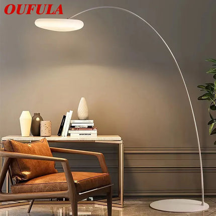Lampadaire LED décoratif nuage pour salon nordique moderne — LZ4M7Q2