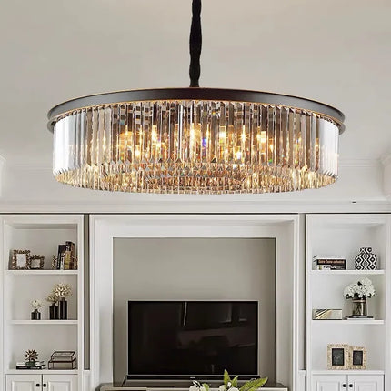 Lustre en cristal style nordique vintage pour intérieur élégant — LZ4X9J
