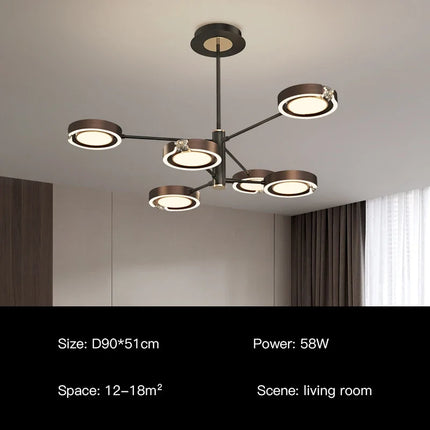 Suspension LED au design minimaliste et élégant pour intérieur — LZ4X9P