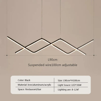lustre moderne à led avec télécommande pour intérieur élégant