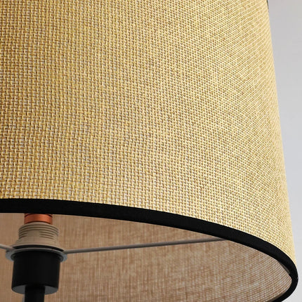 Lampadaire intérieur en rotin tissé au style rural créatif — LZ4X9P2