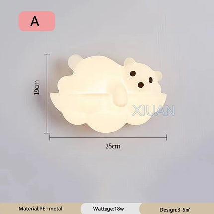 Applique murale décorative en forme d’ours polaire pour intérieur — LZ4X9Q2