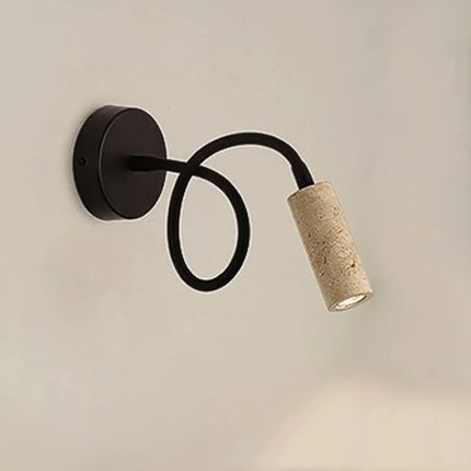 Applique murale design nordique effet marbre pour lecture et déco — LZ4X9T2
