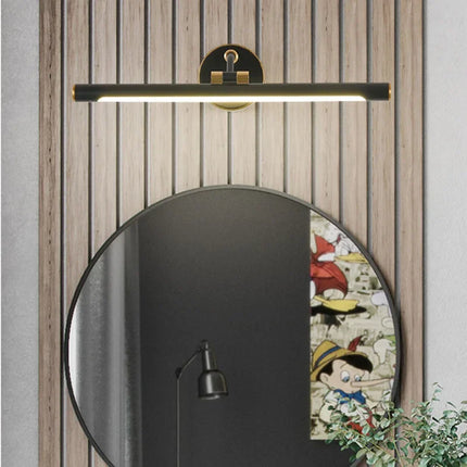 applique miroir à led moderne éclairage minimaliste rétractable intérieur