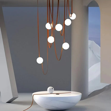 Suspension design italien pour intérieur minimaliste élégant — LZ4X9Q