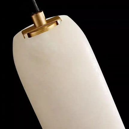 Lustre suspension en marbre naturel style nordique — LZ4P9XQ