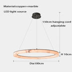 Diamètre 100 cm / Cadre noir / Changeable