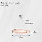 Rond 60cm-Rouge / 3 modifiables