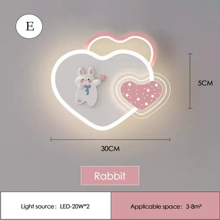 Lampe de chevet mignonne avec nœud rose pour chambre de princesse — LZ4X9T