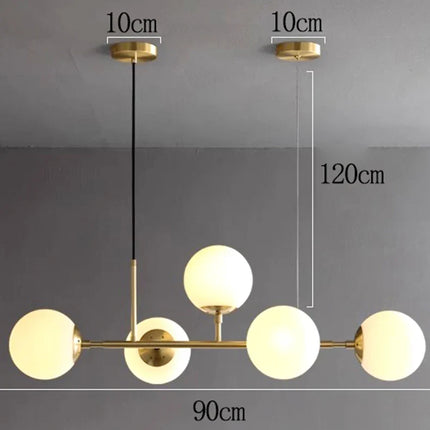 lustre led moderne pour éclairage intérieur suspendu
