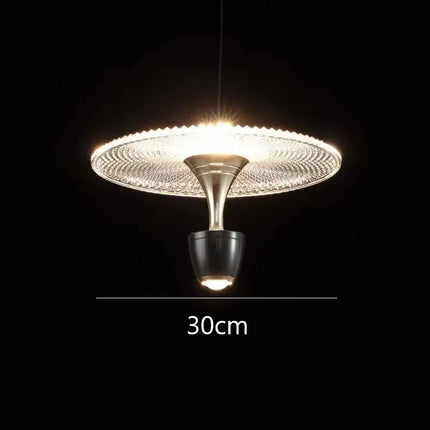 Suspension moderne minimaliste en verre grain d'eau — LZ4P9XQ