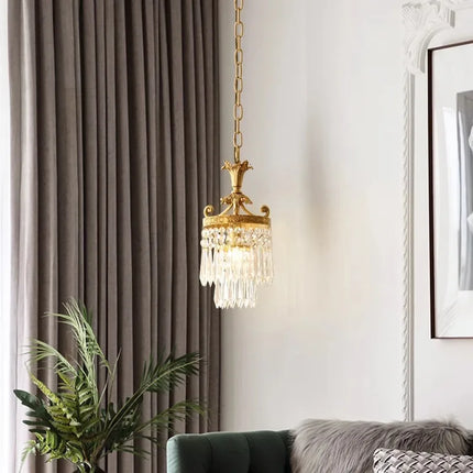 Suspension en cristal moderne pour éclairage intérieur élégant — LZ4X9T