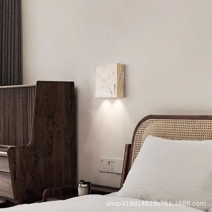 Applique murale LED en pierre naturelle 3000K pour ambiance chaleureuse — LZ4X9T2