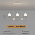 5 jaune crème clair / Lumière blanche