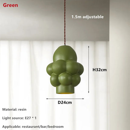 Lustre LED style wabi sabi nordique pour bar et restaurant — LZ4X9J