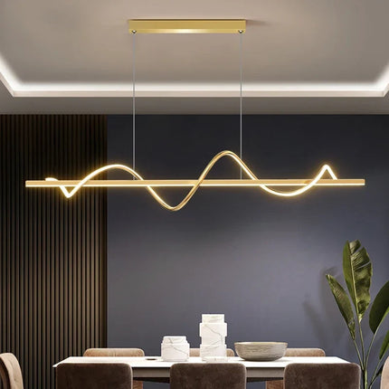 Suspension moderne avec LED réglables pour décoration intérieure — LZ4X9P