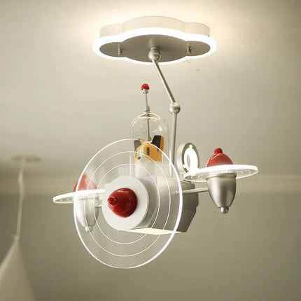 Plafonnier décoratif moderne en forme d’avion pour enfant — LZ4XJ7