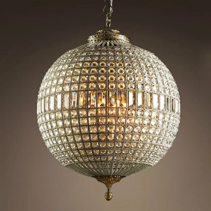 Suspension en cristal K9 style médiéval français pour décoration intérieure — LZ4X9M