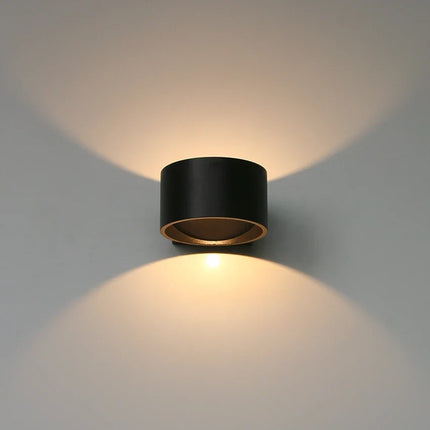 Applique murale LED ronde en aluminium pour décoration hôtelière — LZ4X9P2