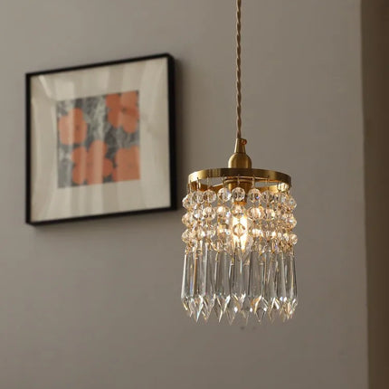 Lustre cristal français pour intérieur élégant et raffiné — LZ4D9XJ