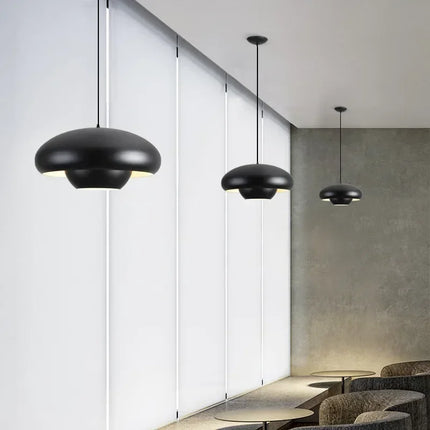 Suspension LED nordique à abat-jour champignon simple — LZ4X9P