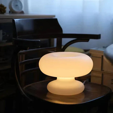 Lampe de chevet circulaire en verre au design tendance — LZ4P9XQ