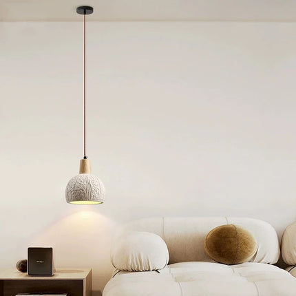 Spot décoratif en béton style wabi-sabi pour intérieur moderne — LZ7FQ2