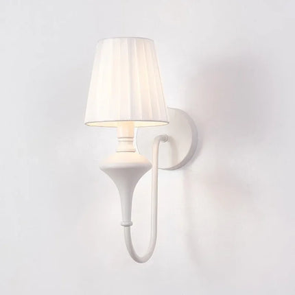 Lampe de chevet nordique en fer forgé avec applique murale simple — LZ7XQ2