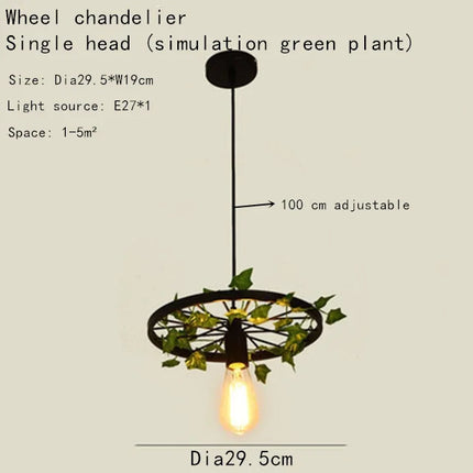 Lustre à roues à têtes multiples en forme de fleurs de cerisier pour espaces commerciaux — LZ4X9P2