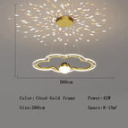 Nuage d'or Dia60cm / Gradation tricolore