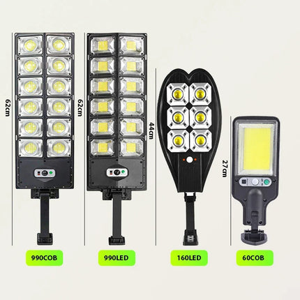 Lampadaire solaire étanche 600000 lumens avec détecteur de mouvement — LZ4G7Q2
