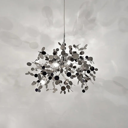 Lustre suspension en acier inoxydable pour restaurant et boutique — LZ4X9P