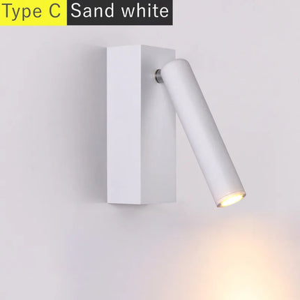 Applique murale LED rotative avec interrupteur et port USB intégré — LZ4X9Q2