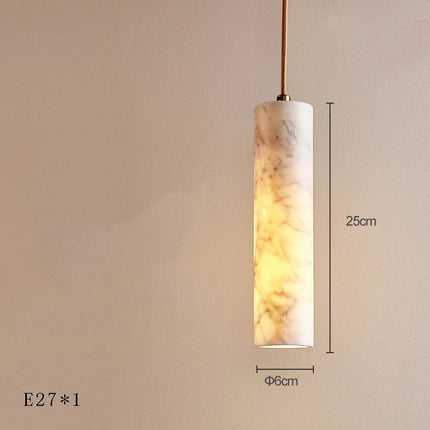Suspension LED en marbre au design moderne et luxueux — LZ4X9P