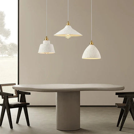 Suspension artisanale style wabi-sabi pour ambiance japonaise moderne — LZ7XQ2