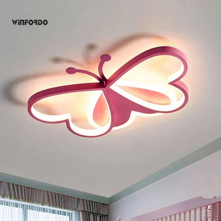Lustre LED Winfordo avec lampe papillon réglable pour enfants — LZ4X9P2
