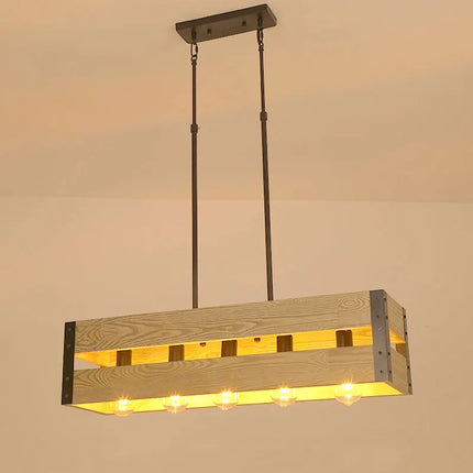 Lustre suspension style industriel vintage pour loft — LZ4X9T2