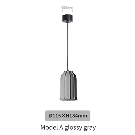 Suspension loft style rétro en béton pour bar et maison — LZ4G7Q2