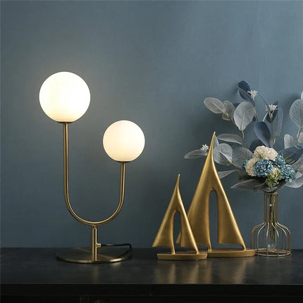 Lampadaire en verre au design nordique pour intérieur moderne — LZ4X7P