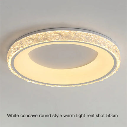 Lustre LED moderne avec télécommande pour intérieur élégant — LZ4N7Q2F