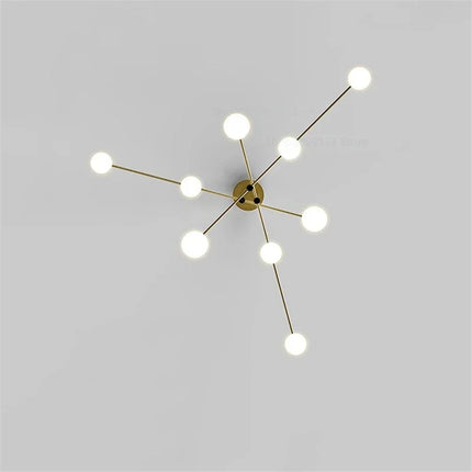Lustre LED moderne en verre pour salon et cuisine Youlaike — LZ4P9XQ