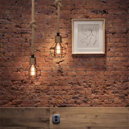 Suspension décorative en corde de chanvre pour intérieur — LZ4P9XQ