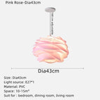 Rose-Dia43cm / Blanc chaud