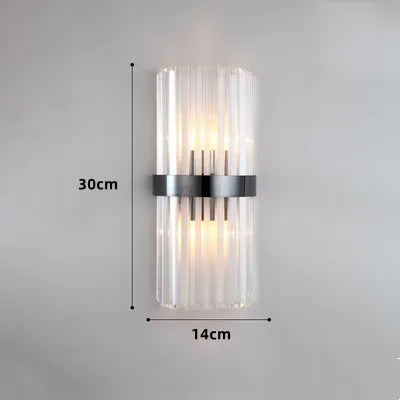 Applique murale en cristal pour éclairage moderne intérieur — LZ4X9T2