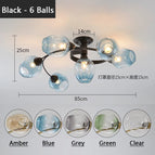 Noir - 6 balles / Boule d'Ambre / Changeable